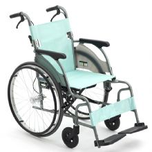 MIKI三貴手動(dòng)輪椅車(che)CRT-1 綠色 A-14B