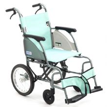 MIKI三貴手動(dòng)輪椅車(che)CRT-2 綠色 A-14B